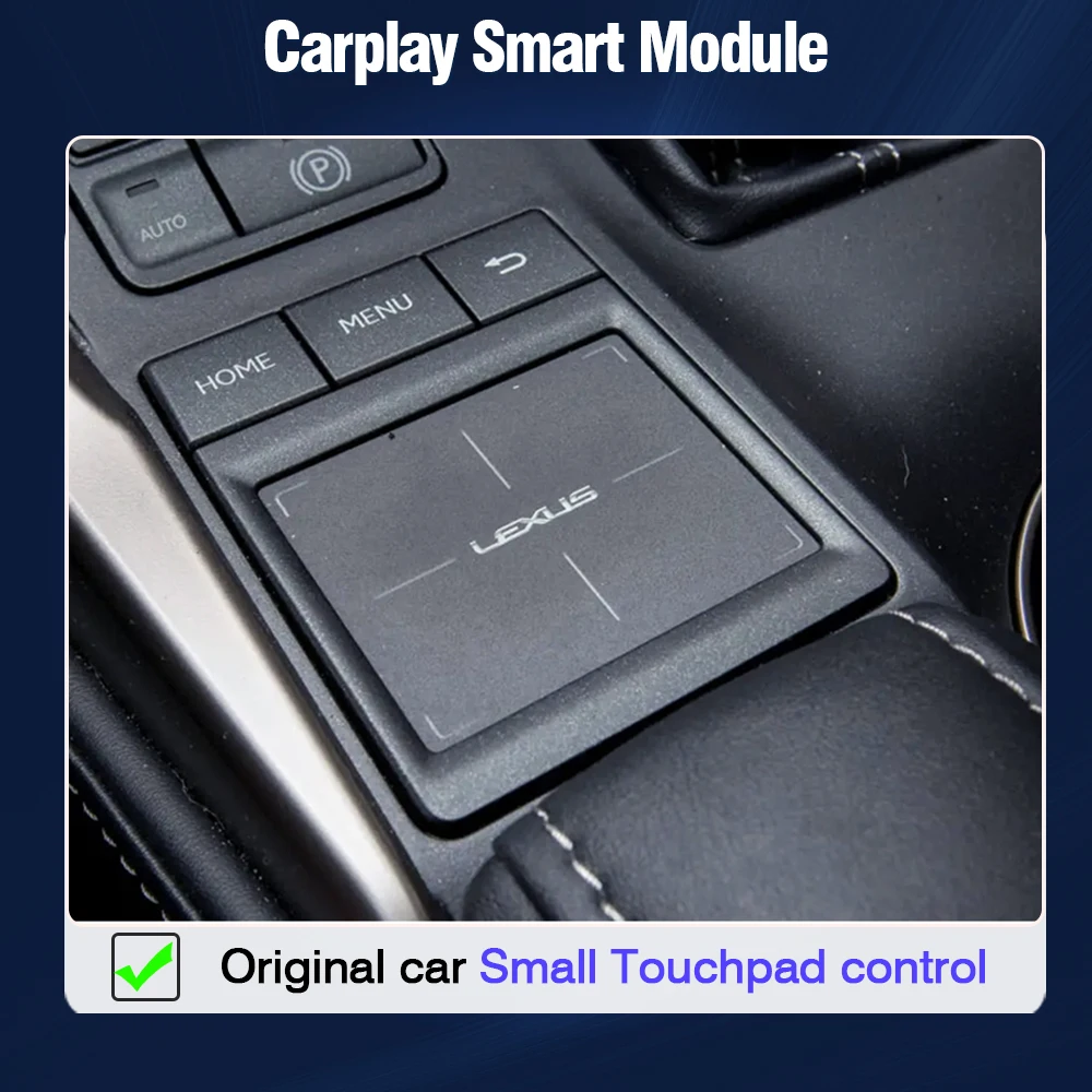 AUTOTOP Draadloze CarPlay Android Auto Decoder voor Lexus IS RX ES GS NX LS RC UX LC CT200h NX300 MirrorLink GPS Navigatiemodule