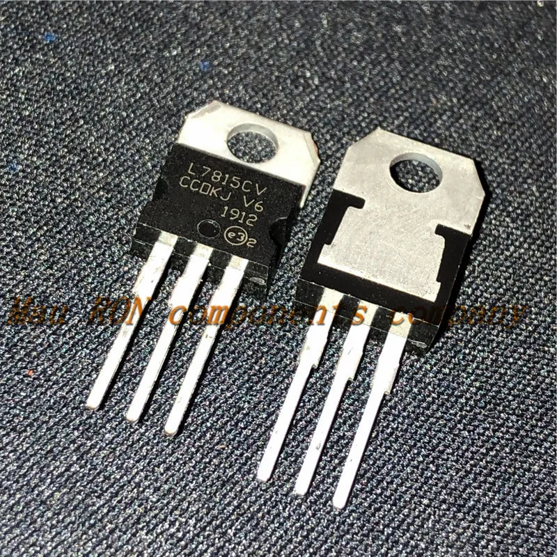 10PCS/LOT  L7815CV TO220 L7815 TO-220 7815 LM7815 MC7815 In Stock  stabilivolt voltage-regulator tube New original