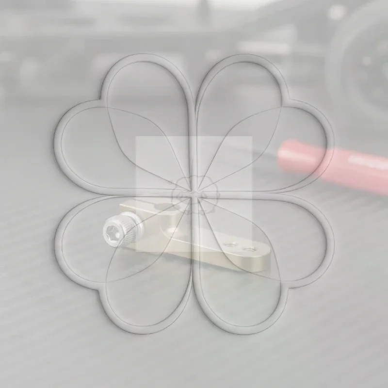 Clamping Type Servo Horn 4mm/4.76mm High Precision CNC Aluminum Steering Arm for RC Boat Carburetor Parts