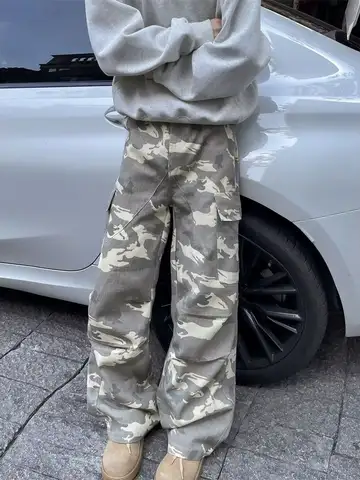 8 best sales kamouflage cargobyxor för män - №7