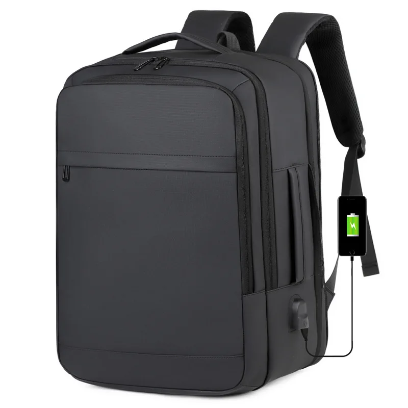Popular expansion men's business backpack fashion trend backpack casual waterproof schoolbag computer bag