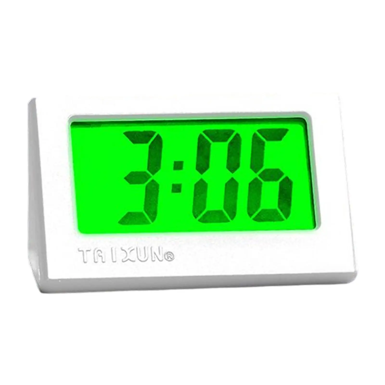 Portable Clock Electronic Clock LCD Display Luminous Shockproof Watch Clocks for Truck Boat kitchen and home Living Room