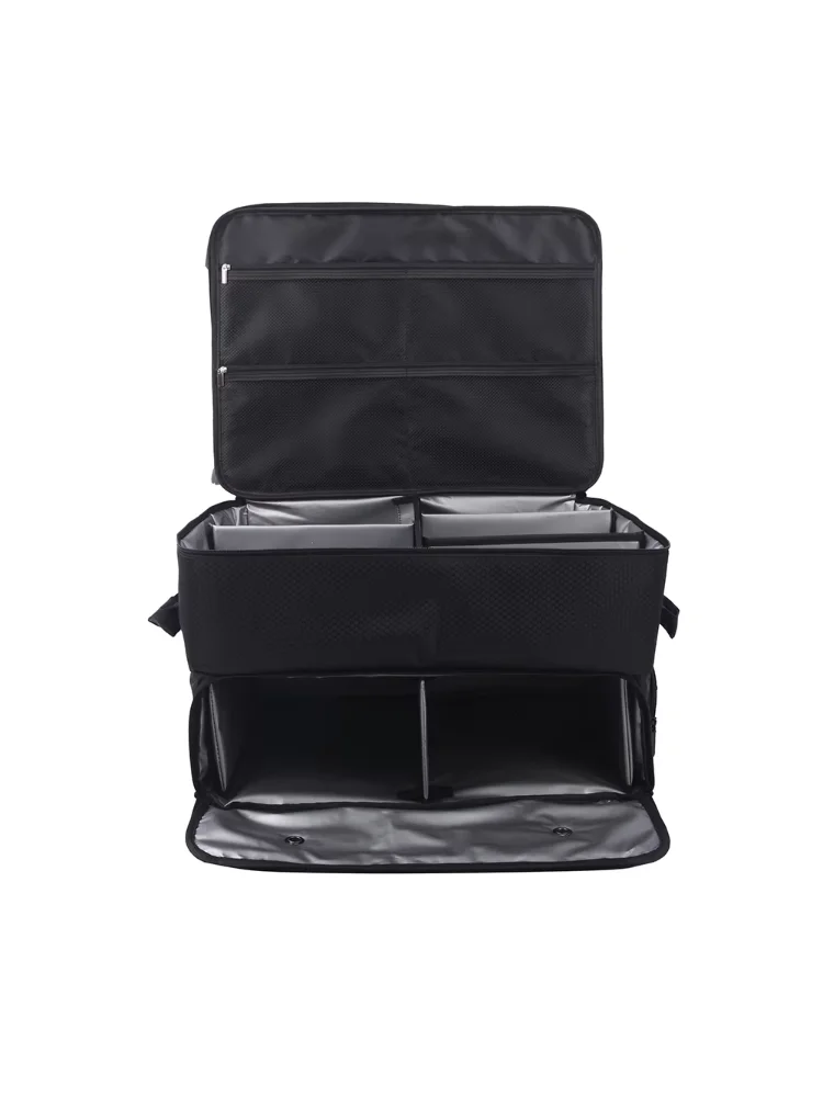 Golf Trunk Organizer Waterproof Car Golf Shoes Bag With Large Golf Storage Box For Shoes Balls Tees Clothes Gloves Accessories - view 2