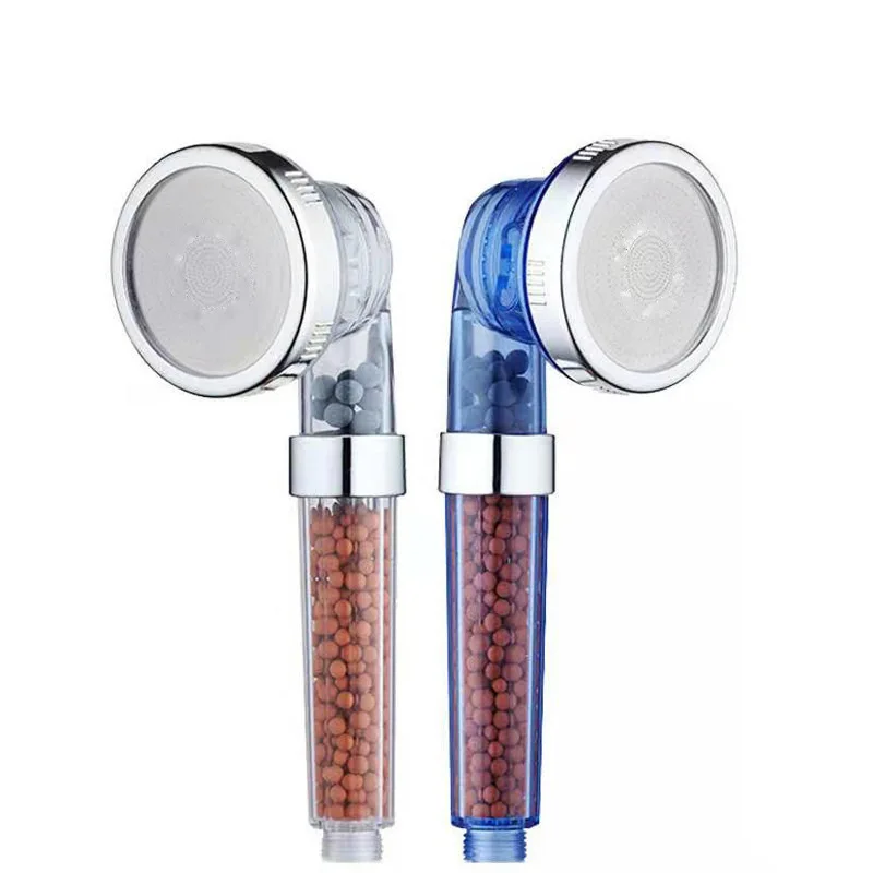 

Душевая насадка с отрицательными ионами — ручной спрей для экономии воды под высоким давлением и фильтром витамина С (дос душем в Instagram)