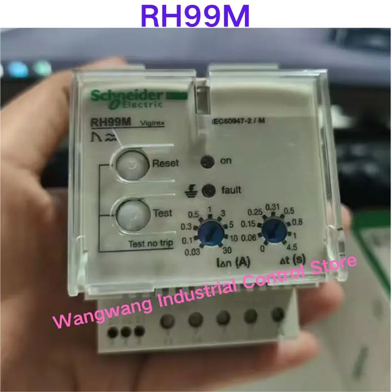Second-hand test OK , RH99M leakage fault protection relay with manual reset 56170