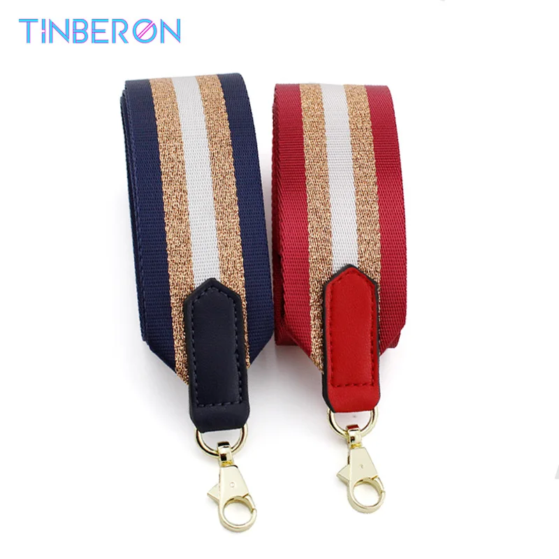 

TINBERON Wide Bag Strap Suitable For Woman Luxury Bucket Bag High Quality Canvas Shoulder Strap Decorative Part Accessories Bags