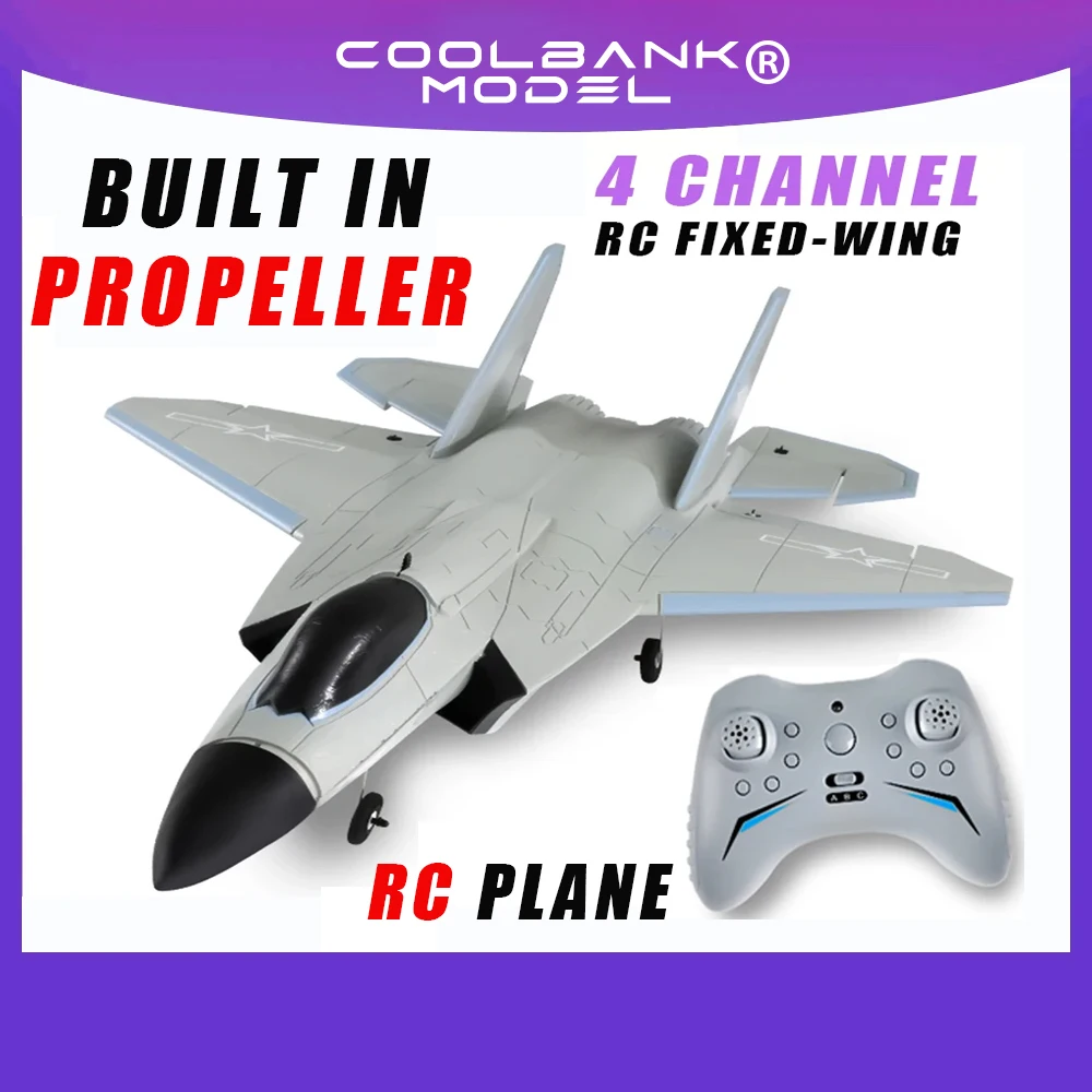 

4 Channels FX9631 Big Size RC Plane J-35 Fighter Jet Fixed-Wing Airplane Remote Control Aircraft EPP Foam Glider Toys Kids Gifts