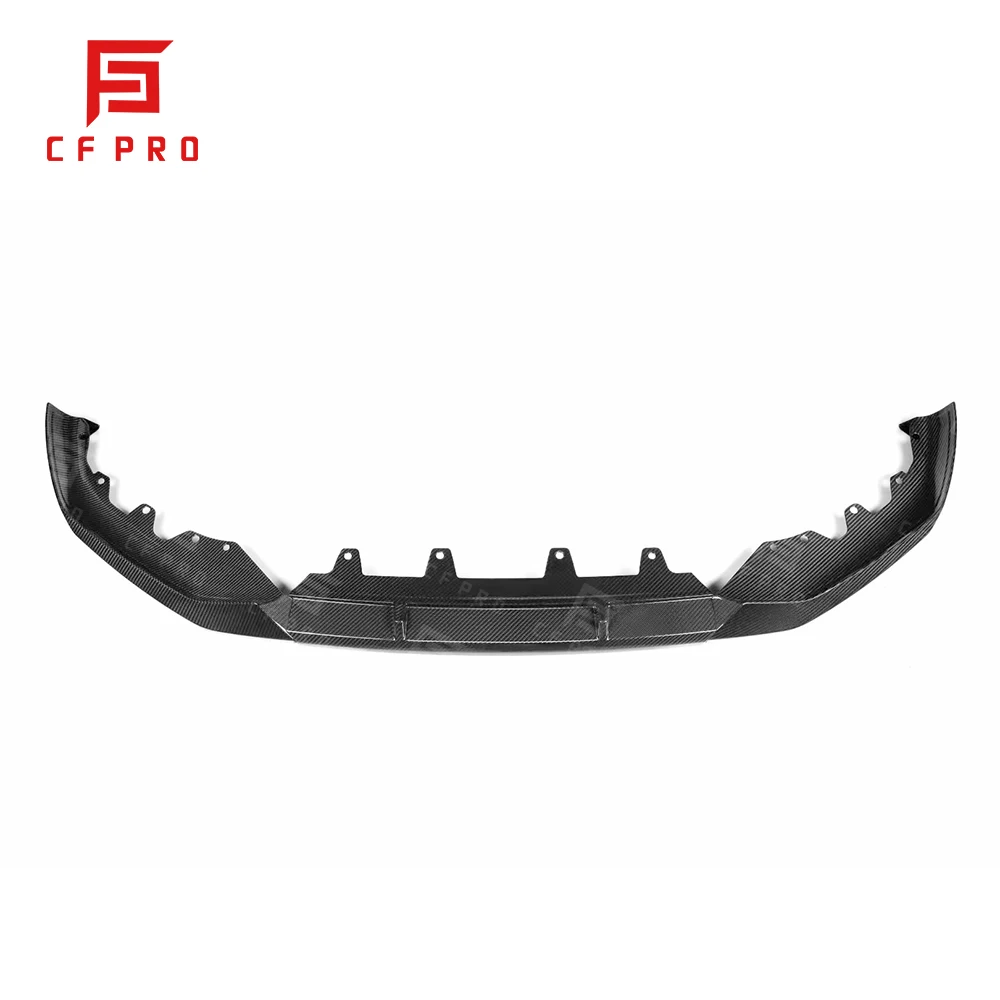 Carbon Fiber Material MP Style Retrofit G30 Front Bumper Lip Diffuser For BMW 5 Series LCI G30 Body Kit Car Diffuser Accessories