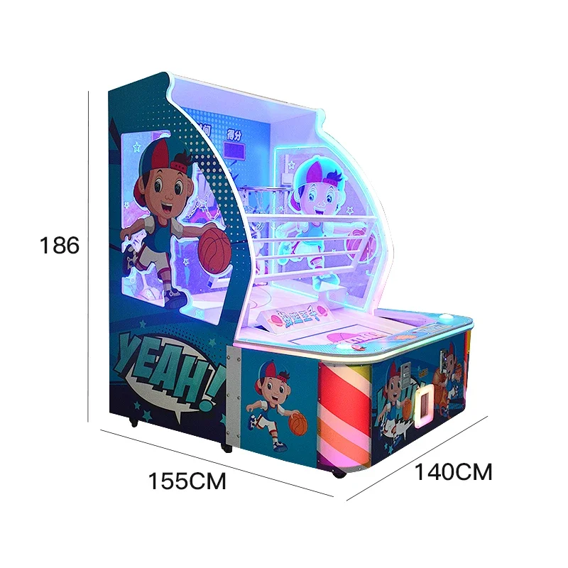 Hot Sell Coin-operated Street Basketball Shooting Arcade Game Machine Children's Two-player Basketball Machine Shooting Ma