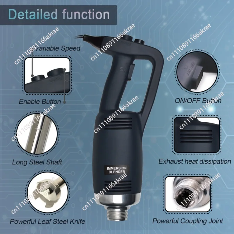 for 500W110V US Plug Stainless Steel Multifunctional Commercial Immersion Portable Handheld Electric Mixer