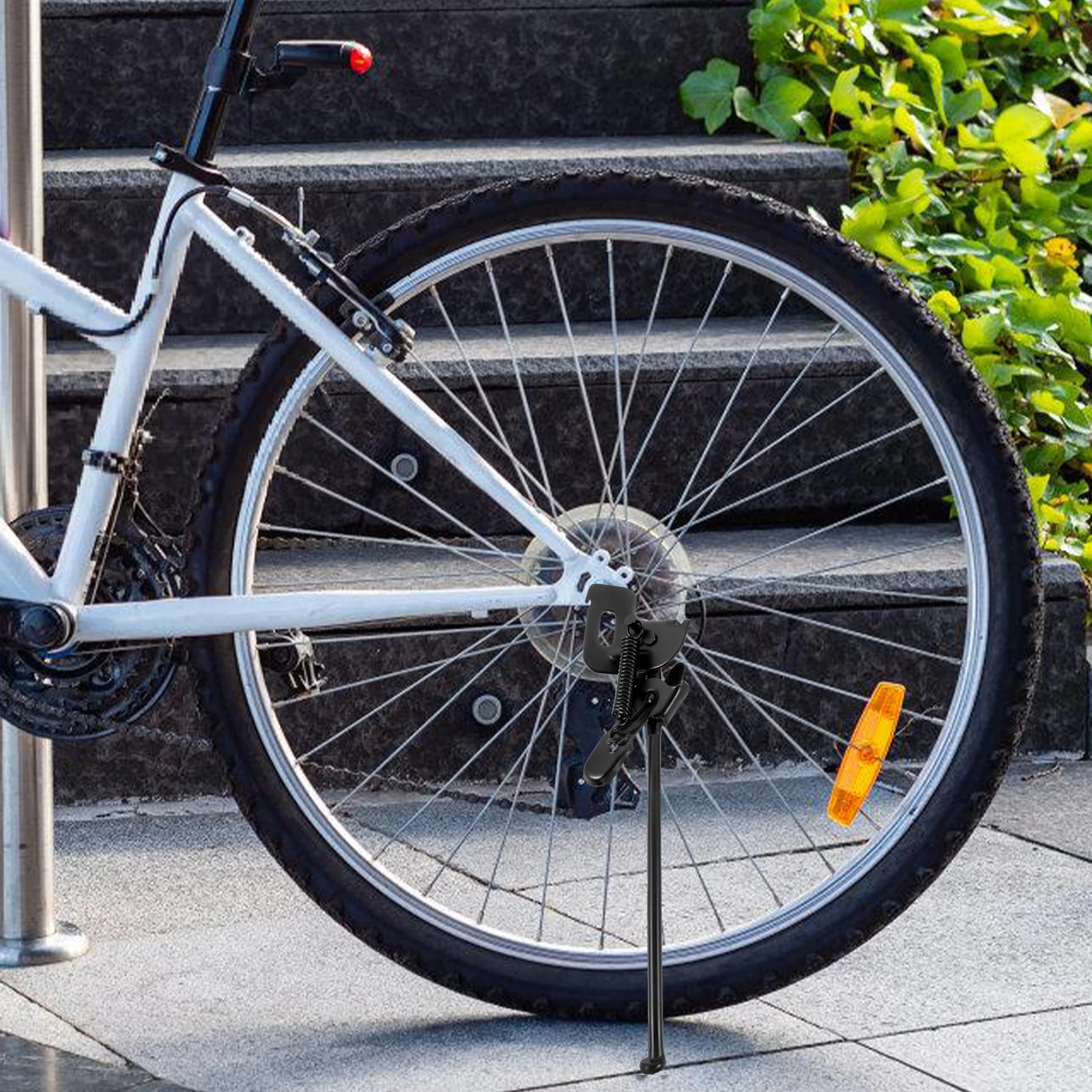 

Bicycle Kickstand Metal Bike Stand Quick Release Tool-Free Installation For Mountain Bike Cycling Wear-Resistant