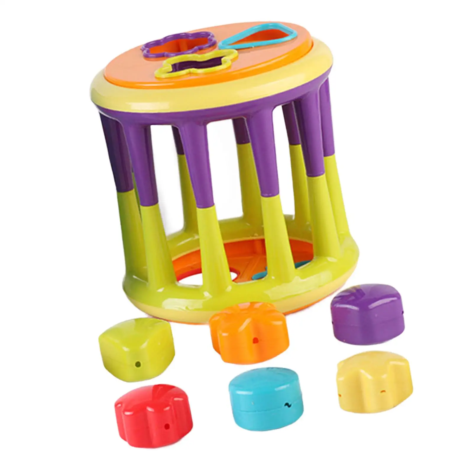 Shape Sorter Educational Color Sorting Toys for Baby Boys Girls 1+ Year Old