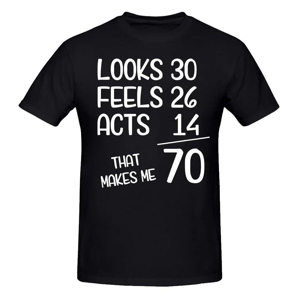 Novelty Awesome 70 Year Old 70th Born In 1954 T Shirts Streetwear Short Sleeve Birthday Gifts Summer Style T-shirt Mens Clothing