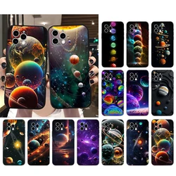 Planets And Galaxies Space universe Phone Case For iphone 17 Pro Max Air 16 15 14 13 Pro Max 15 16 Pro 15Plus