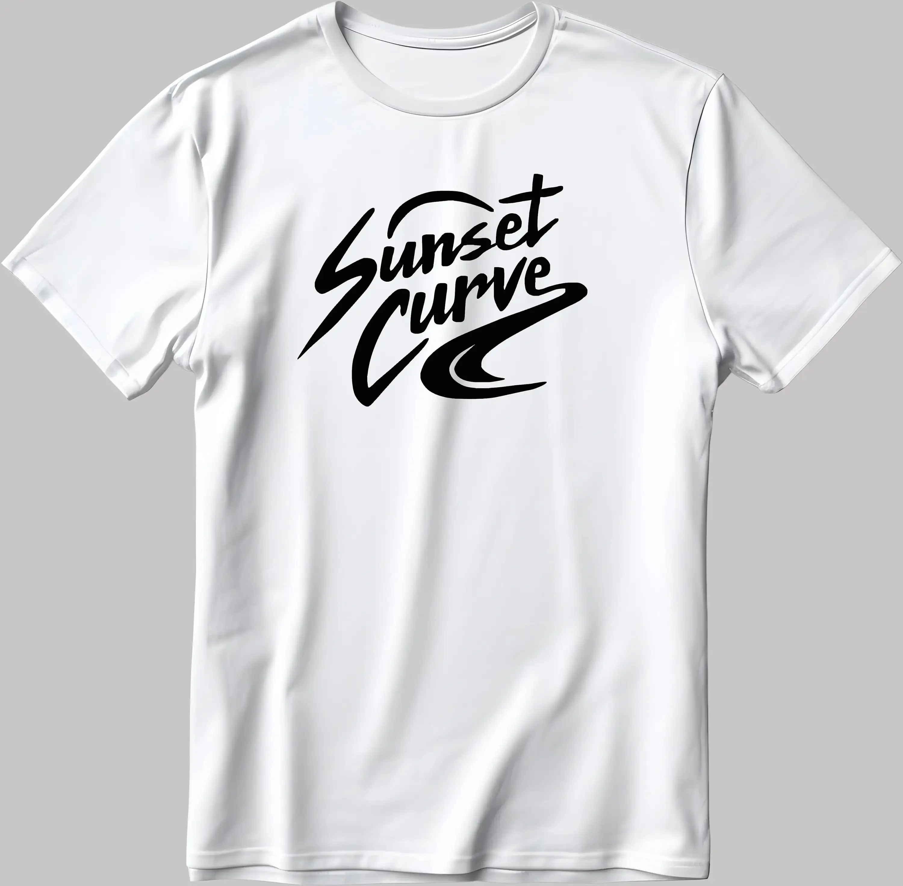 Sunset Curve Julie And The Phantoms Music Band White Black T Shirt K954