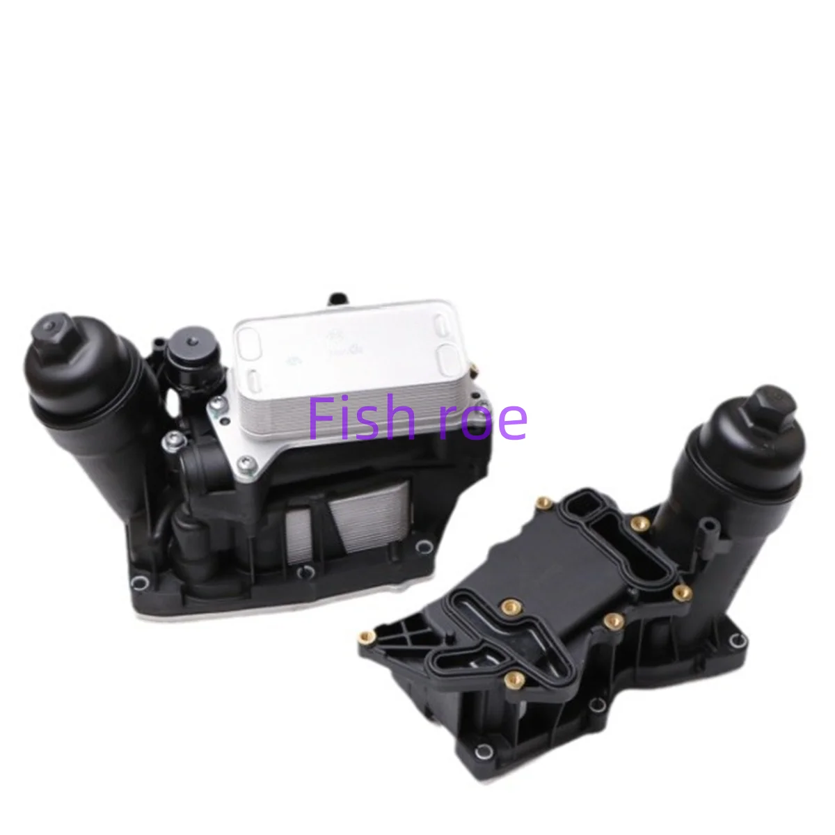 11428507697 Oil filter housing for B-M-W 1 3 4 5 Series X3 X5 F30 F10 E90 oil radiator