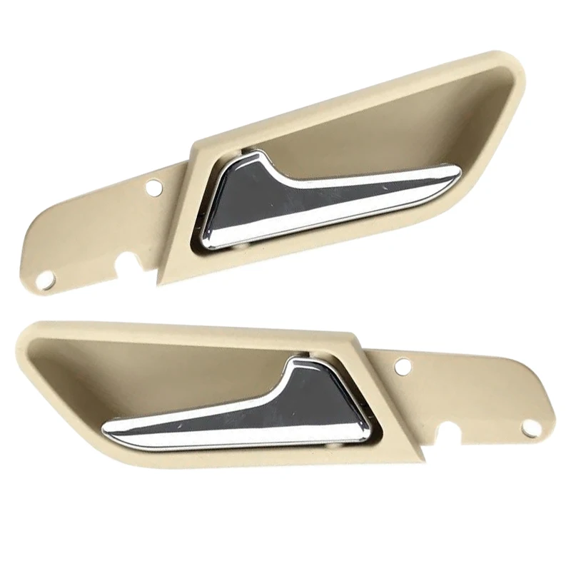 A1697600961 A1697601061 1 Pair Beige Front Left Right Interior Door Handle Fit for Benz A B Class W169 A160 W245 B180 2008-2012