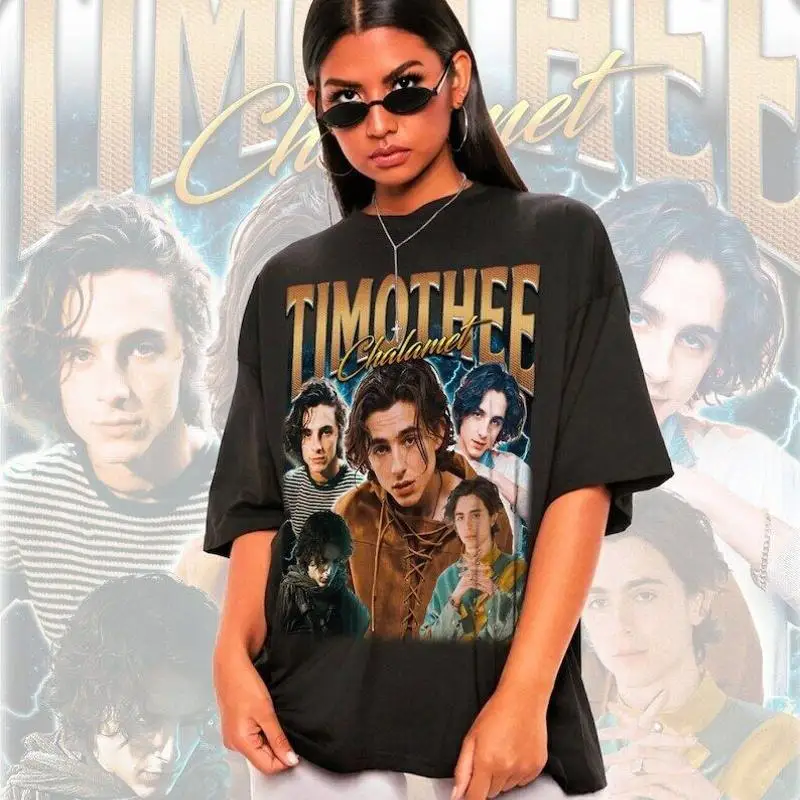 Retro Timothee ChalameT T Shirt