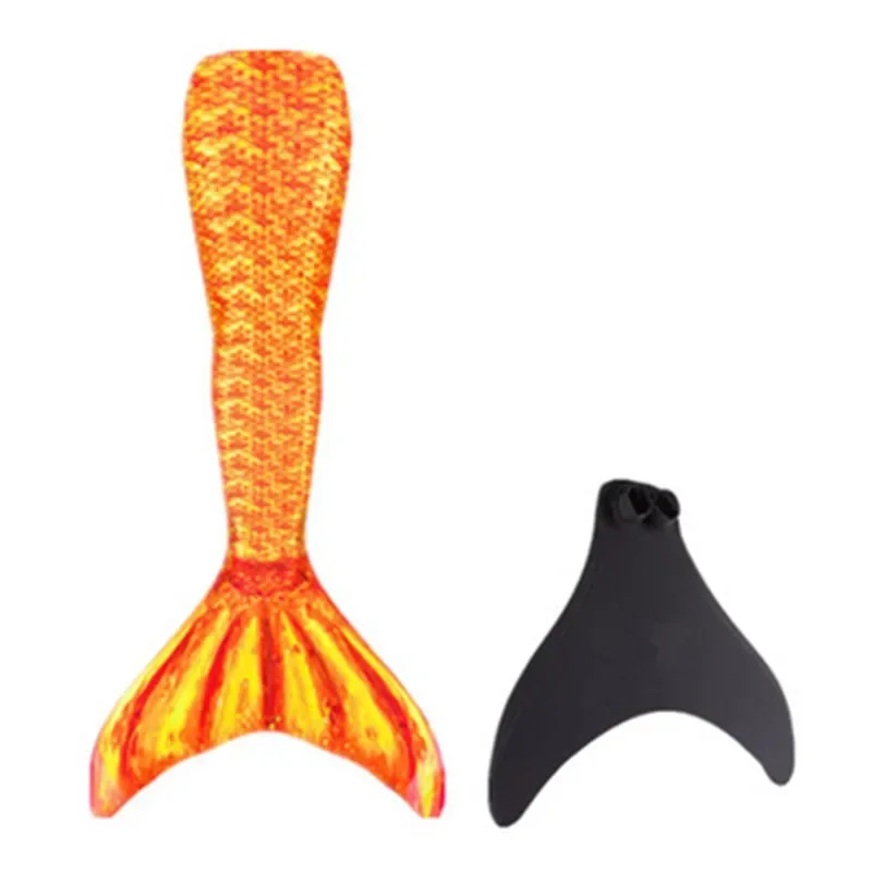Nieuwe kinderen volwassen zwemmen zeemeerminstaart meisje moeder cosplay zeemeermin kostuum kinderen feestcadeau fantasie badpak met monovinvin