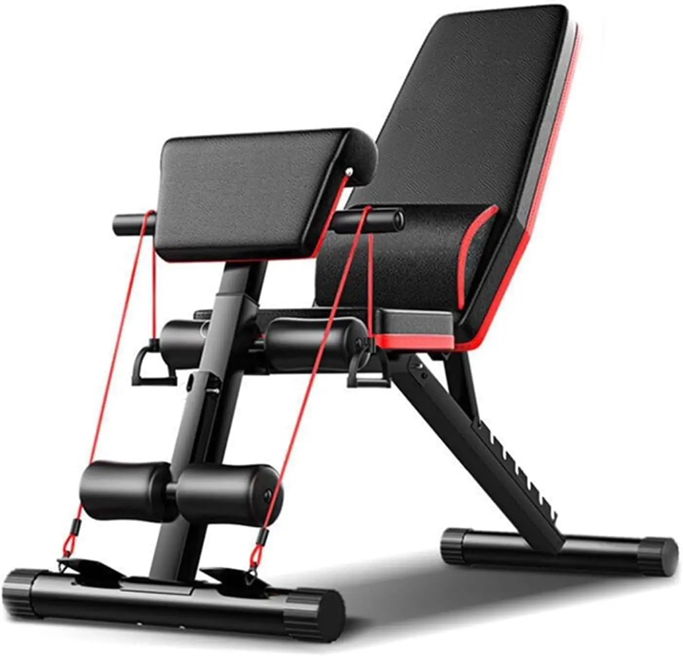 

Adjustable Workout Bench Multifunctional Weight Bench for Home Gym Foldable Strength Training Bench for Dumbbells Full Body Work