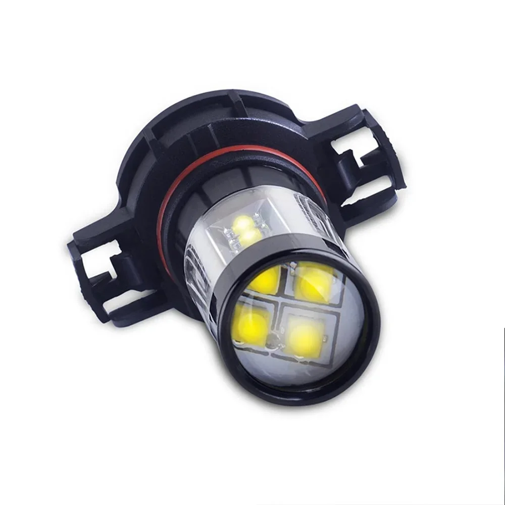 1Pair PSX24W H16 EU PSX26W P13W High Quality LED Auto Lamp Car Anti Fog Light Bulb 6000K White Daytime Running Lamp DRL