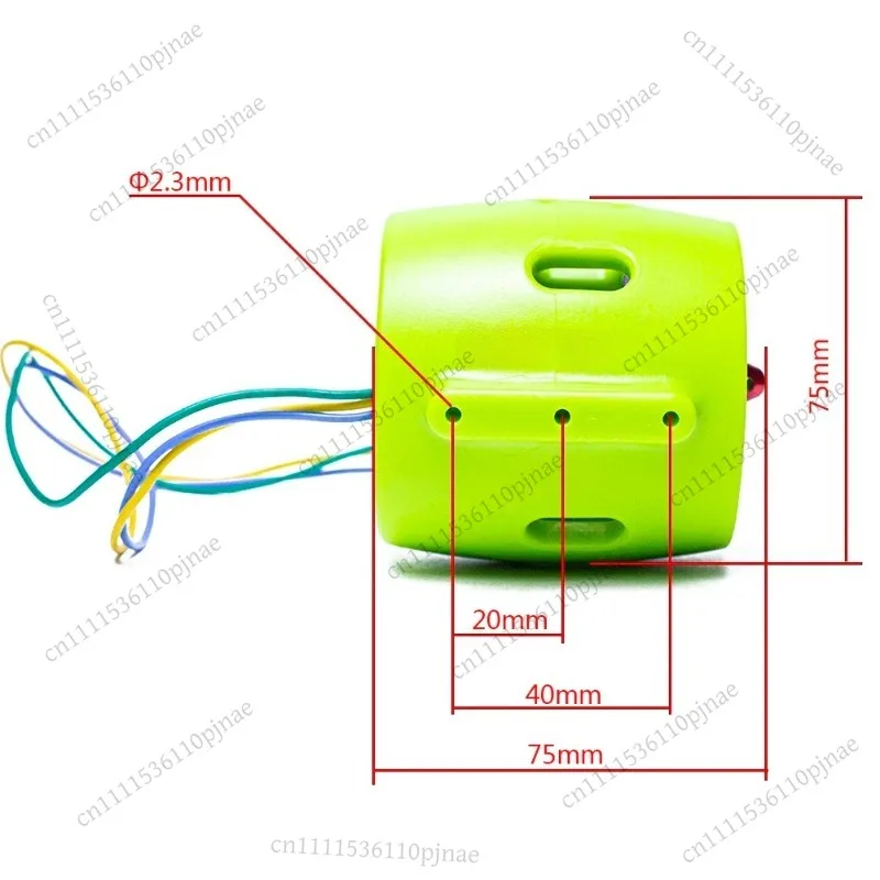 200W Brushless Underwater Thruster 2KG Thrust U1 ROV Boat Motor Propeller 12V-16V