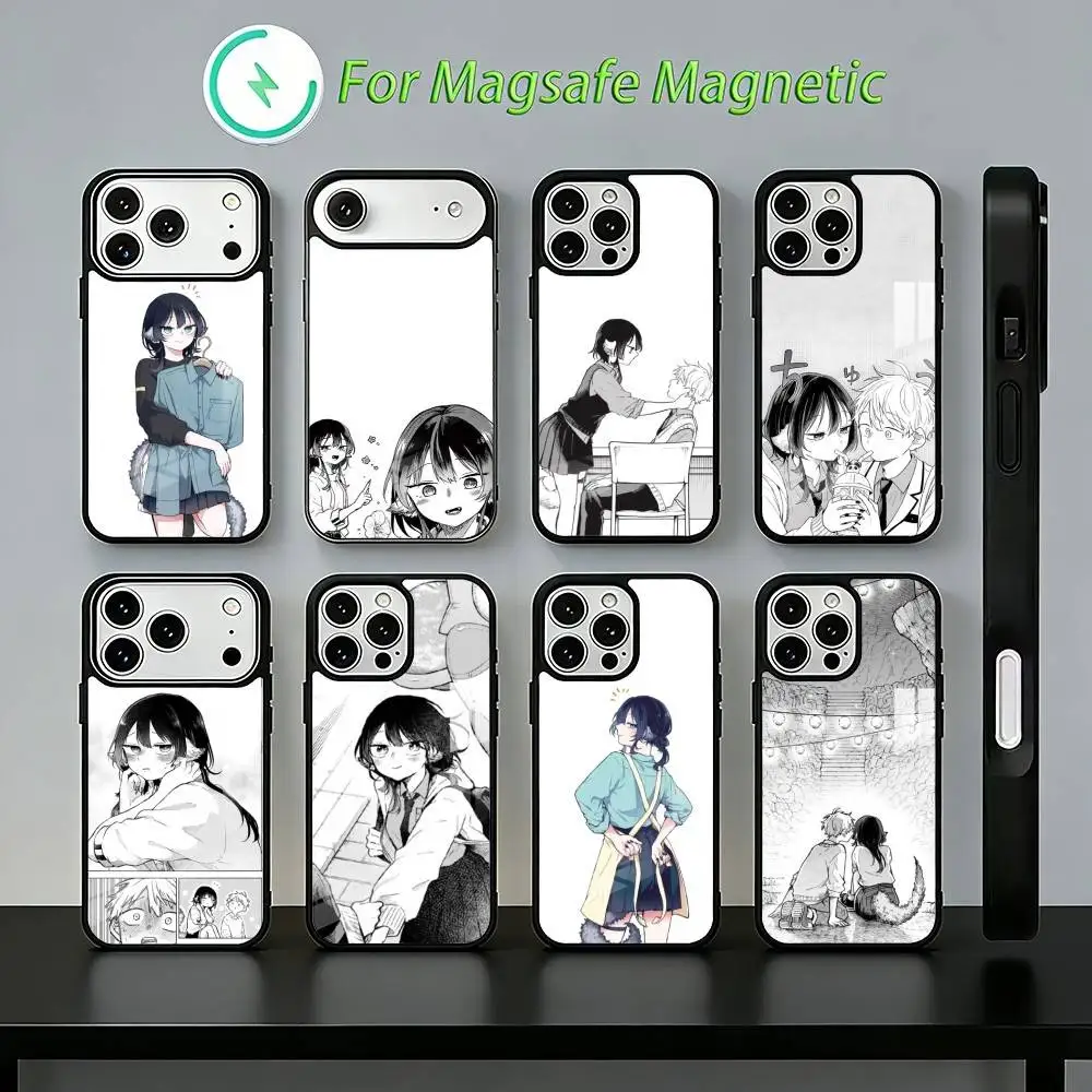 

Tsumiki Ogami Cute Manga Phone Case For iPhone17,16,15,14,13,12,11,Plus,Pro,Max For Magsafe Charging cover