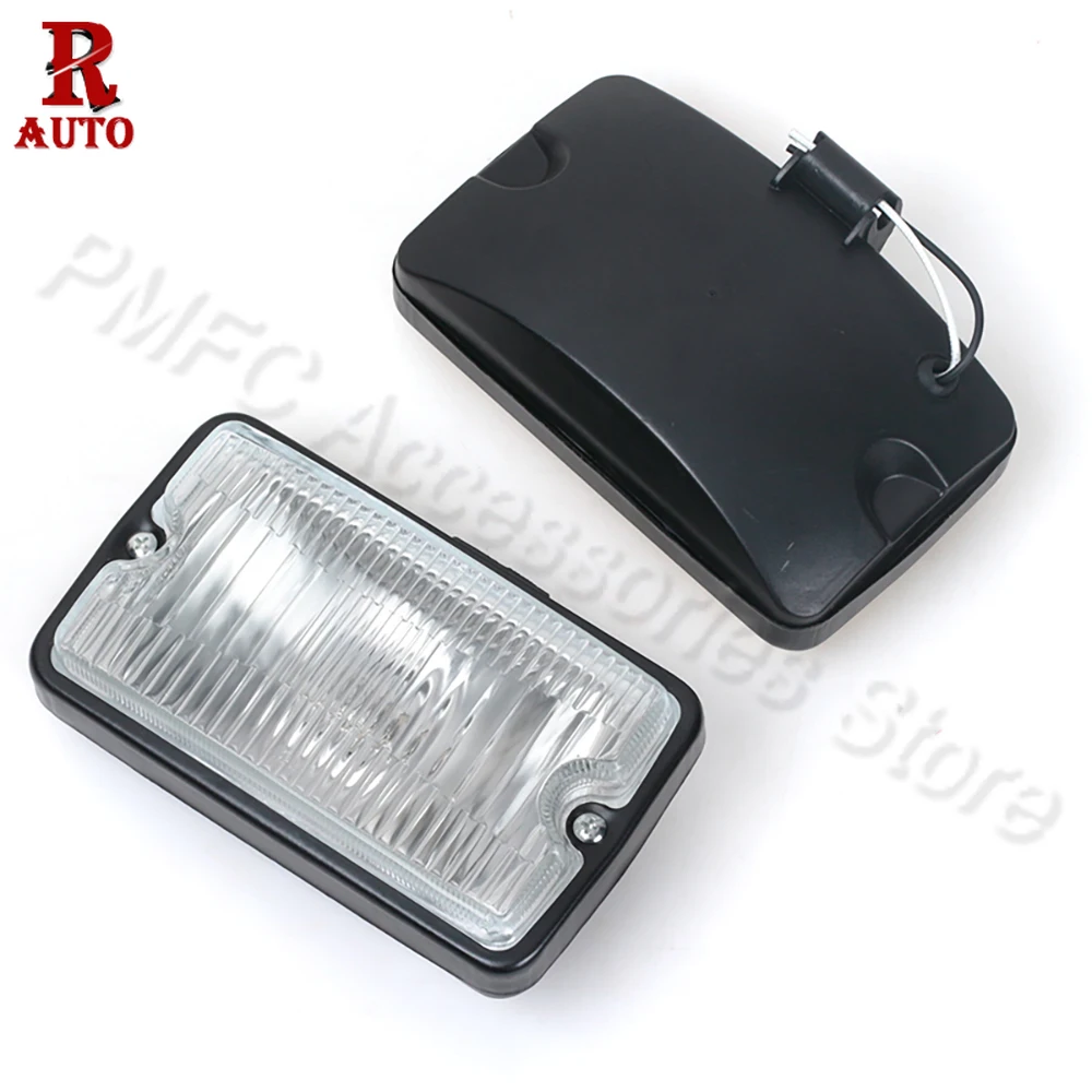 R-AUTO DRL Driving Lamp Front Bumper Fog Light Fog Lamp Spotlight Spotlamp Car Light For PEUGEOT 205 GTI CTI 106 306 Mi16 H3