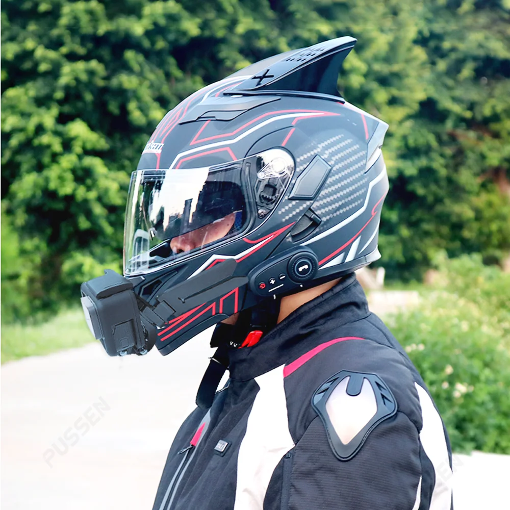 Motorcycle Helmet Chin Stand Mount Holder for GoPro Hero 7 8 9 10 Full Face Holder for Insta360 DJI Action Camera Accessories