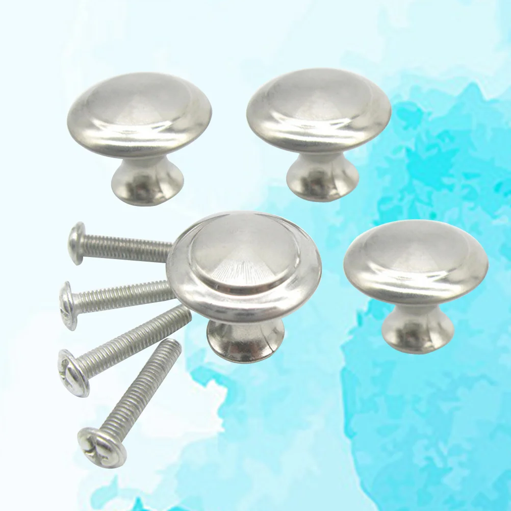 

20 Pcs Round Knobs Handle with Screws Glass Door Zinc Alloy Drawer for Cabinet Kitchen