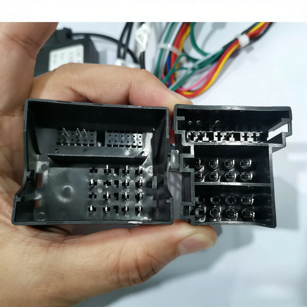 Car radio Canbus Box Decoder OD-AD-01 For Audi A3 A4 TT 16 PIN Wiring Harness Plug Power Cable Android Radio