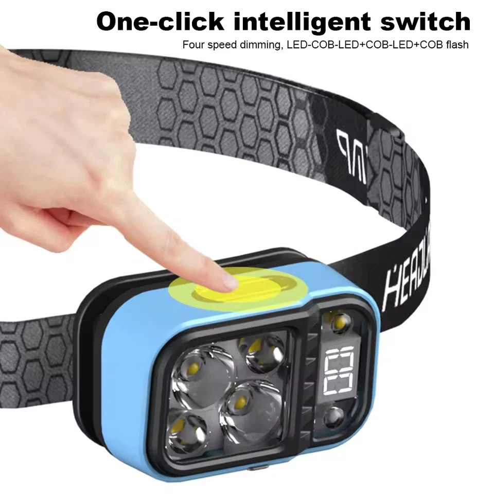 Led Front Lamp Long Lasting Rechargeable Lamps High Power Led Flashlights Nextorch Flashlight on the Forehead Flashlight Helmet