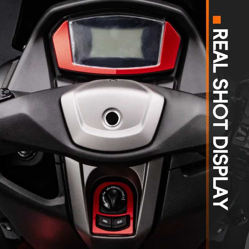 For Yamaha NMAX155 NMAX 2020 2021 2022 2023 2024 Motorcycle Accessories Electric Door Lock Dashboard Instrument Frame Cover Trim