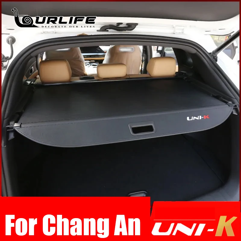 

For Chang An Unik Uni k 2021 2022 2023 2024 Car Rear Trunk Privacy Curtain Security Shield Cargo Cover Interior Accessories