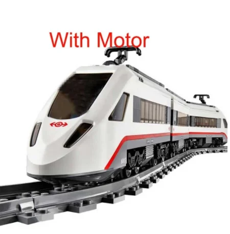 

in stock High Speed Passenger Train 60051 Building Blocks 659PCS Building Blocks Train Train Kids Toys Christmas Gifts