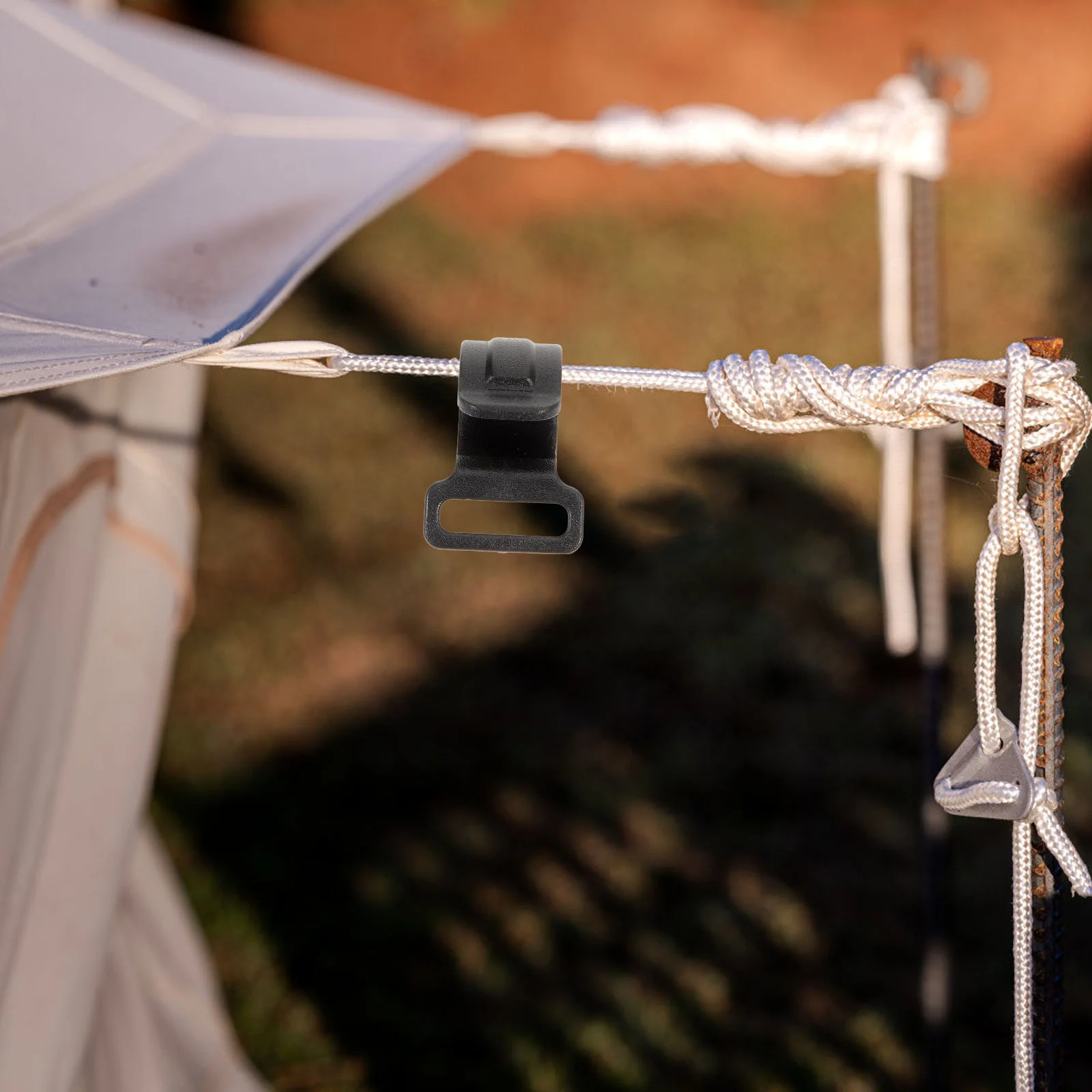 10 Pcs Plastic Hook Camping Tarp Clamps Accessories Connection Hooks Outdoor Pole Storage Rack Hangers