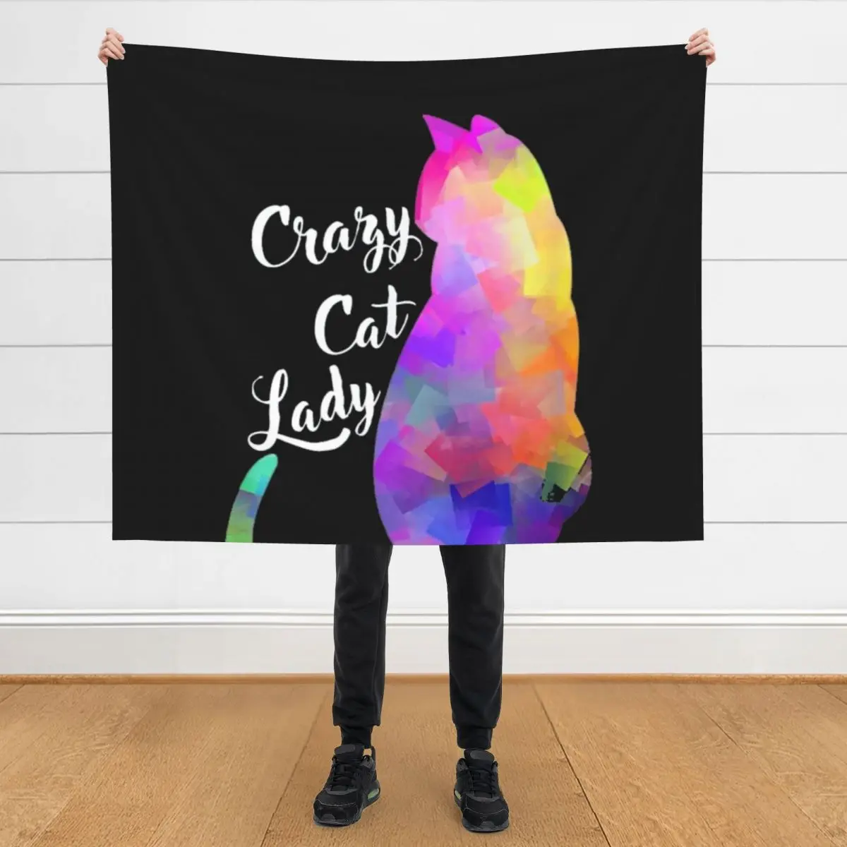 

Crazy Cat Lady Throw Blanket Shaggy Luxury Throw Luxury Blankets