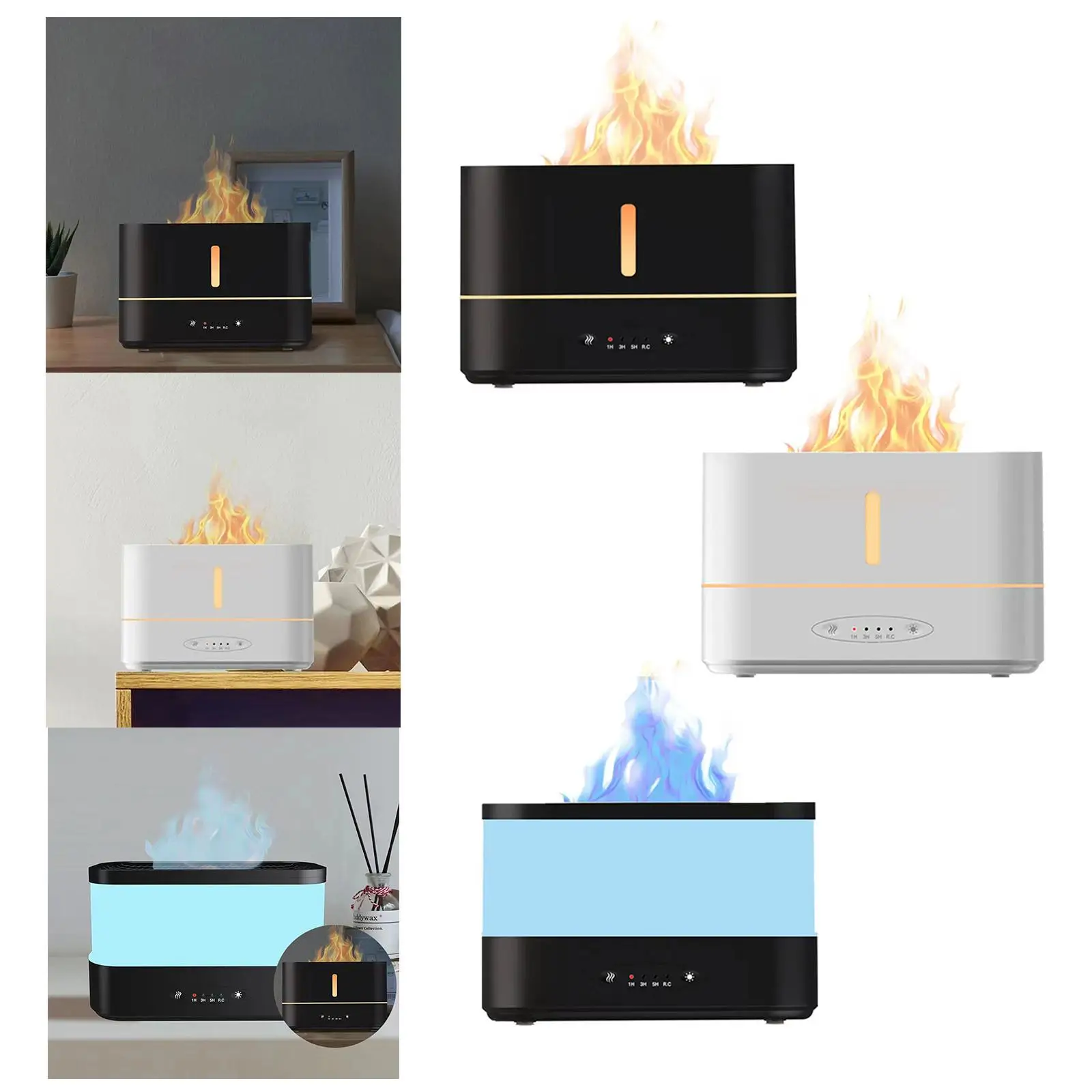 3D ночник, прохладный увлажнитель тумана, бесшумный USB для спальни, путешествия, детской комнаты