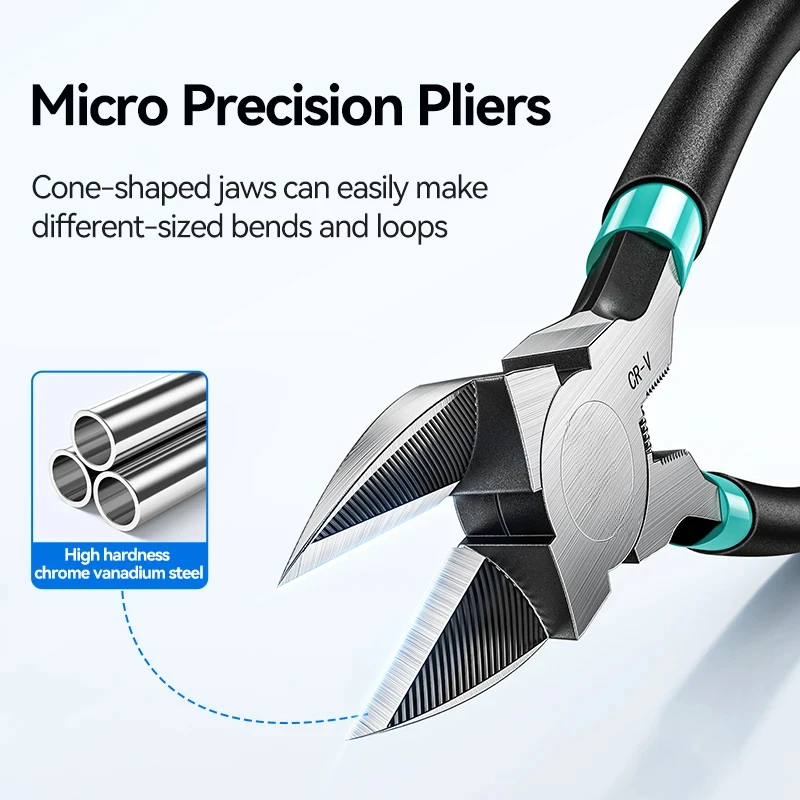 Pliers Multi Functional Tools Electrical Wire Cable Cutters Cutting Side Snips Flush Stainless Steel Nipper Hand Tools