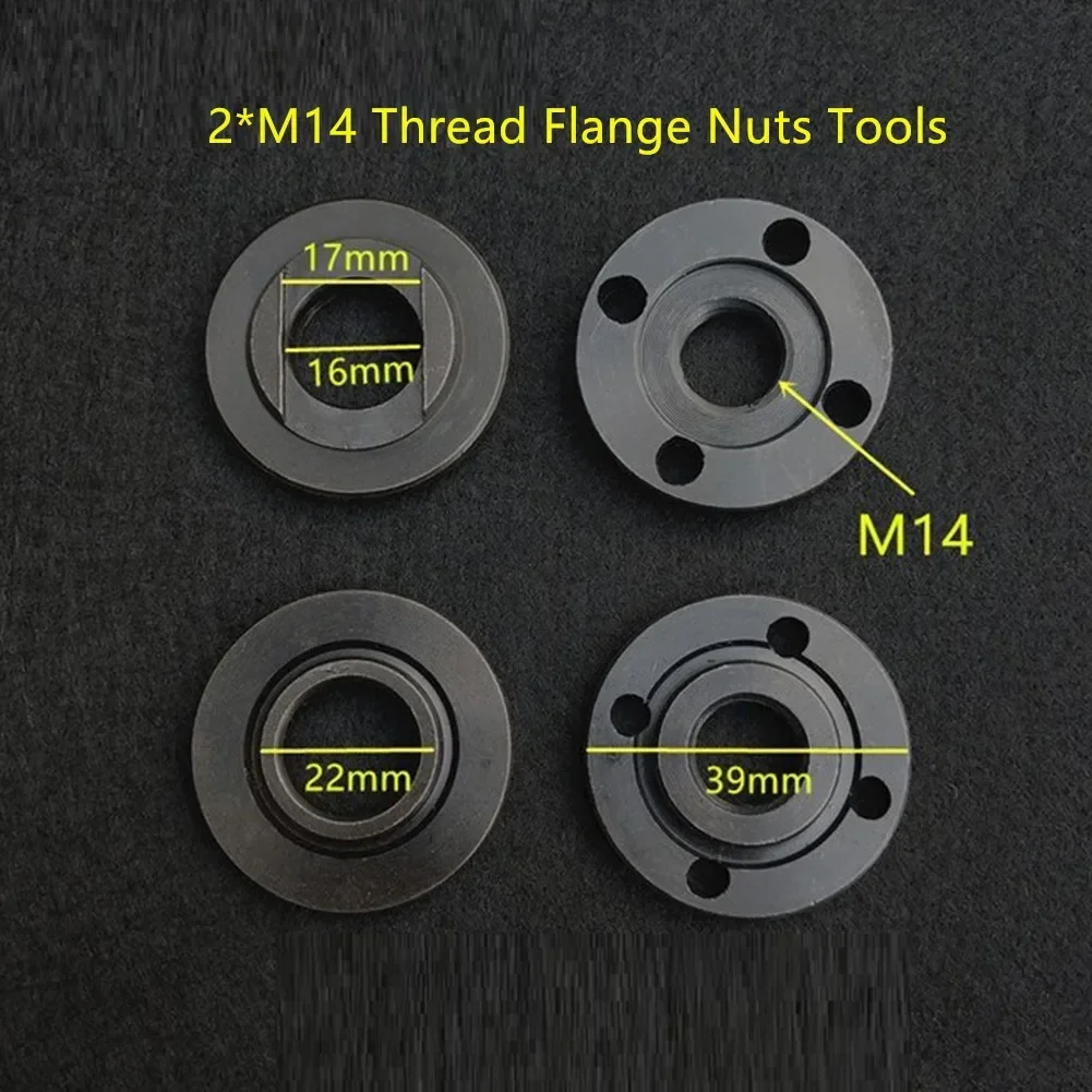 Imagem -03 - Kit de Chave Inglesa para Moedor de Ângulo Porca de Bloqueio de Flange Acessórios para Moedor de Ângulo Ferramenta de Reparo de Porcas de Metal para Cubos Discos de Substituição