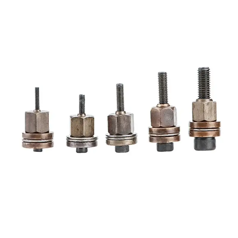 ABRW-M3-M8 Hand Rivet Nut Head For Nuts 5Pcs Riveter Rivnut Tool Accessory For Simple Installation