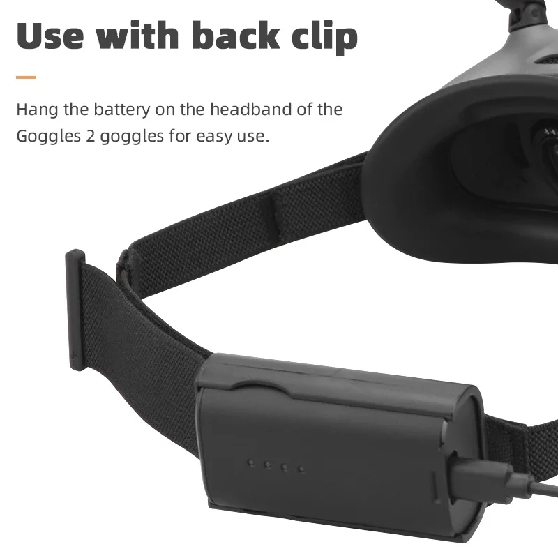 Câble d'alimentation de charge rapide pour DJI AvMiGoggles 2, câble d'alimentation de ligne de connexion portable, accessoire de importateur