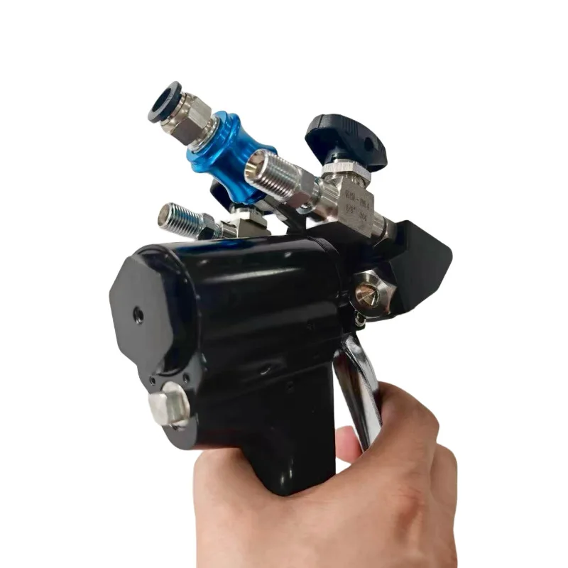 Pneumatic High Pressure Polyurea Spray Gun Polyurea Spraying Coater Professional Spray Gun Factory Direct Sales