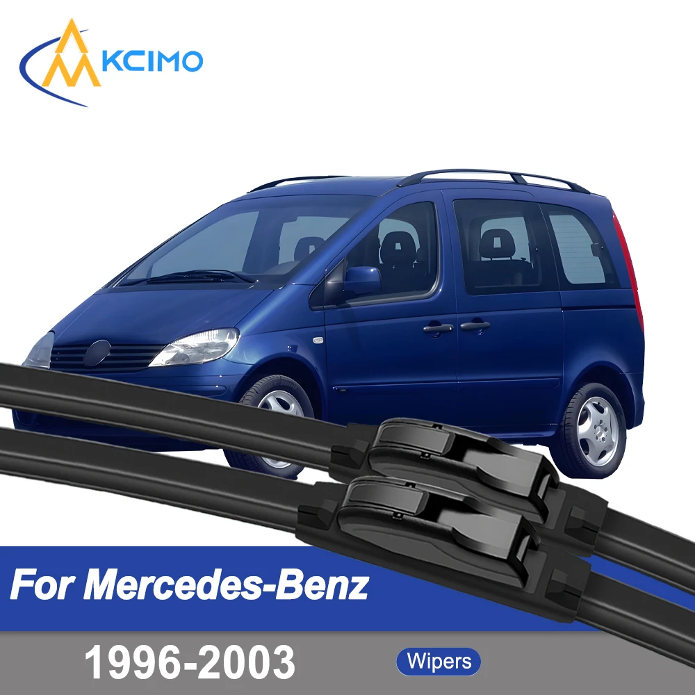 

Premium Rubber Durable Silent Windshield Wiper Blades 2pcs for Mercedes-Benz Vito W638 1996-2003 Viano V-Class