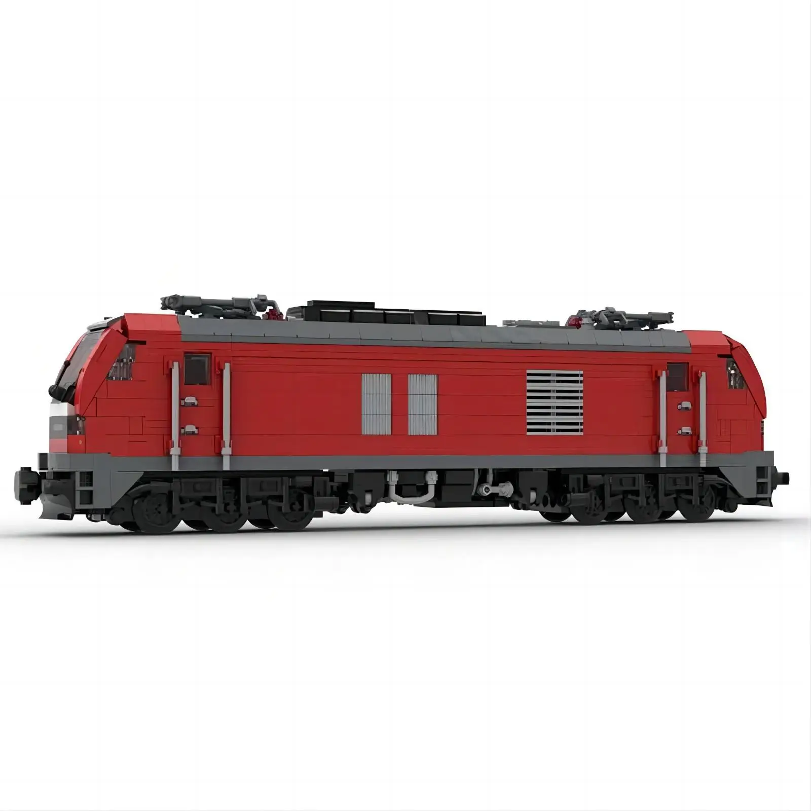 City Transportation Building Blocks BR 159 - Eurodual DB Cargo Version Train Model DIY Assembled Bricks Creative Toys Gifts