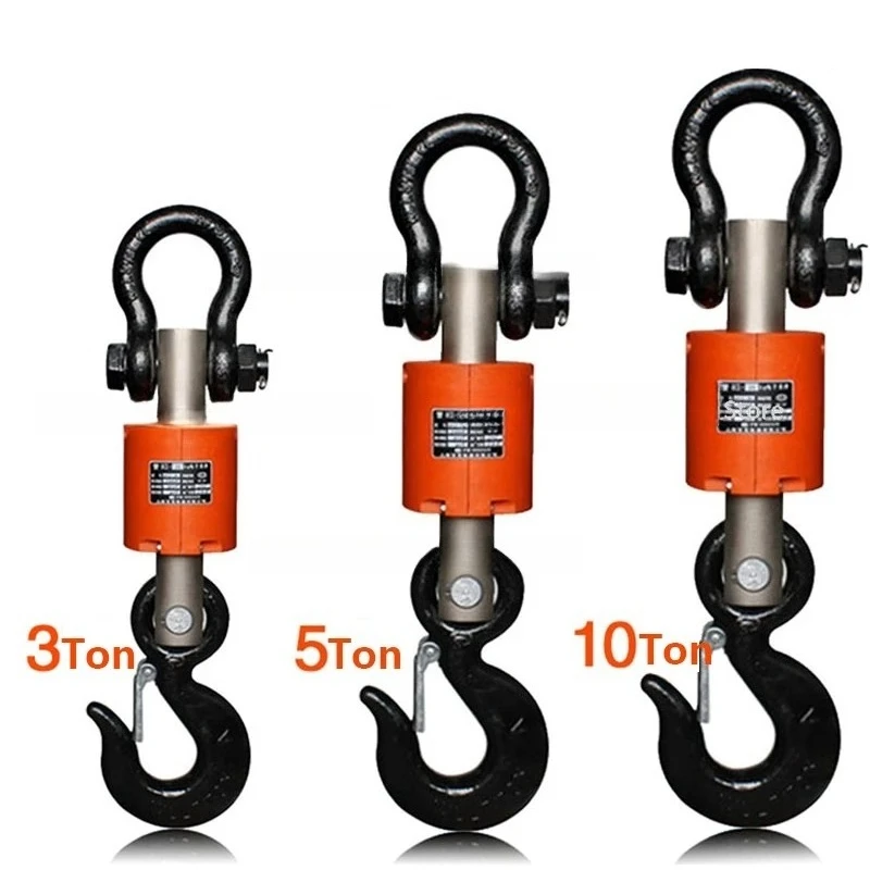 3 T/ 5 T/10 T Wireless Electronic Crane Scale Wireless Printing Crane Scale Hook Called Driving Scale