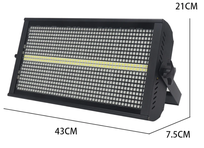 10Pcs 1000W strobe cleaning blind light projection light, with 960 strobe flight case packaging