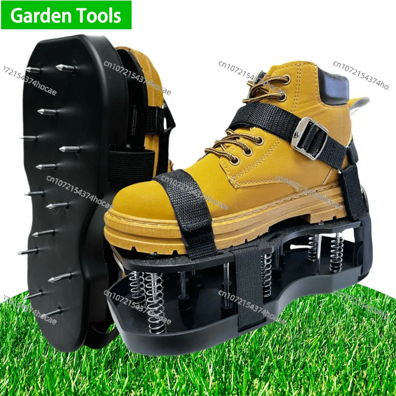 Garden epoxy loose soil shoes, oxygenated grass spikes, lawn ventilation shoes,  gardening tools
