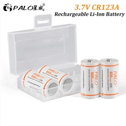 PALO 16340/16350 li-ion battery 3.7v li-ion rechargeable CR123A batteries rechargeable 16340 li ion batteries