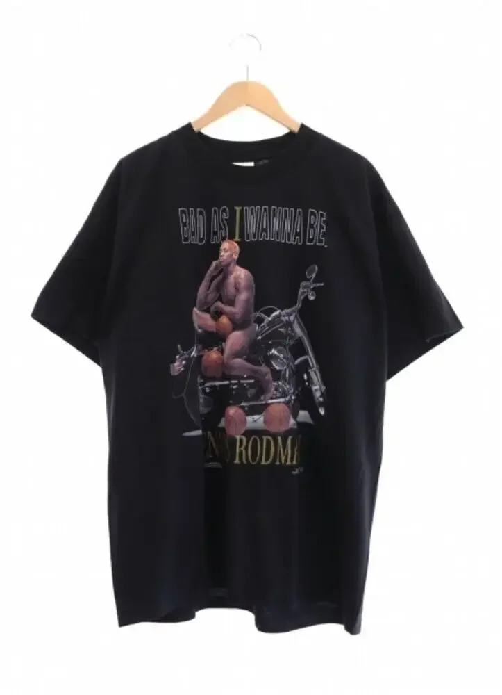 

Vintage Denniiss Rodmaann Murina BAD AS I WANNA BE T shirt Tee 90s Mens Size XL